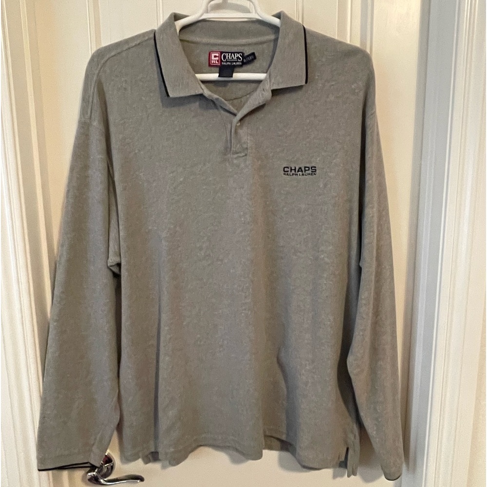Chaps Ralph Lauren Long Sleeved Polo Size XXL